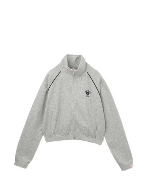 APEE™ by *A BATHING APE® logo-embroidered track jacket Grey 0PXSWAS00316