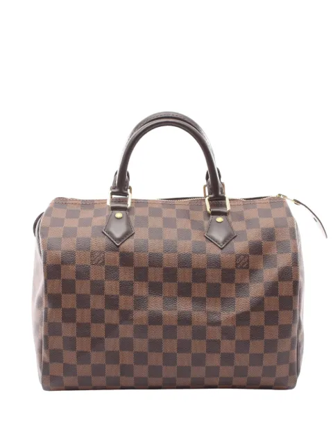 Louis Vuitton Pre-Owned 1990-2020 Damier Ebene Speedy 30 boston bag Brown CJHTQAGKJJQJHX0T