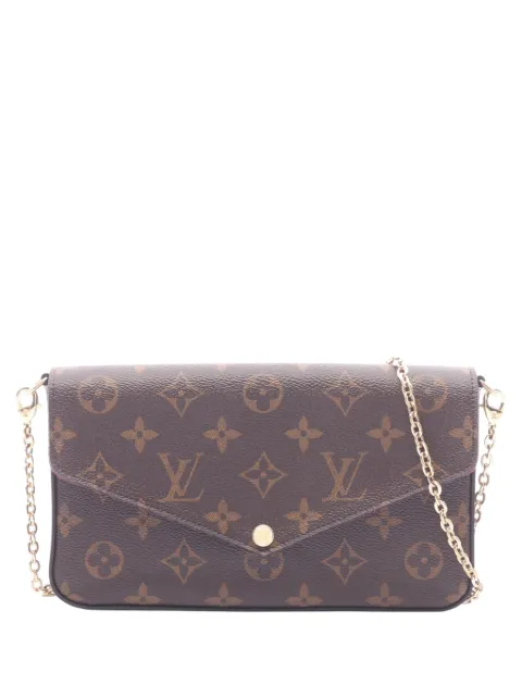 Louis Vuitton Pre-Owned 2019 Monogram Pochette Felicie crossbody bag Brown 2SC6SSWM4RP7AKDC