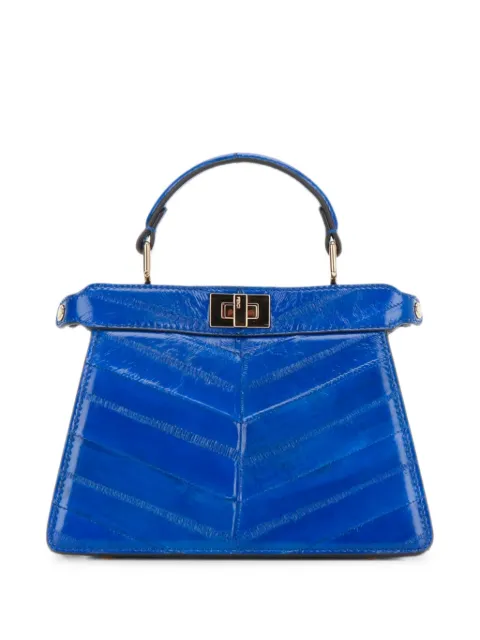FENDI Peekaboo ISeeU top-handle shoulder bag Blue 8BN335AV5B