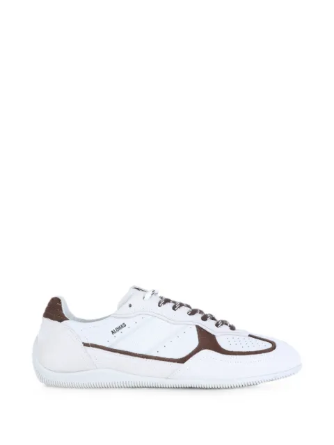 ALOHAS suede-panelled lace-up sneakers White S10111402