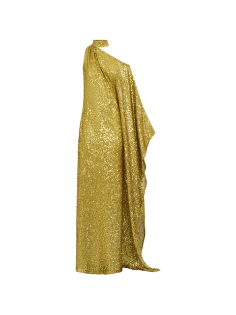 Taller Marmo Atlas Disco sequin-embellished dress Gold TMPF2636209