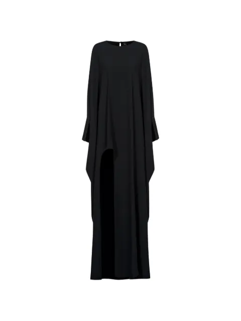 Taller Marmo Namib asymmetric kaftan dress Black TMPF2630133
