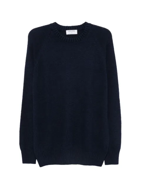 Gran Sasso raglan-sleeve cotton sweater Blue 2313617402