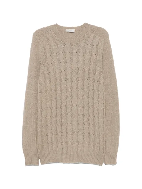 Gran Sasso cable-knit wool jumper Neutrals 1311622602