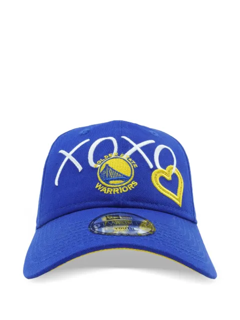 NEW ERA CAP 9TWENTY Golden State Warriors Heart "XOXO" baseball cap Blue NE1169