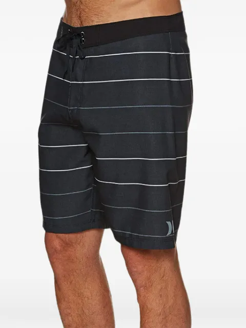Hurley Main Street striped swim shorts Black 903674010