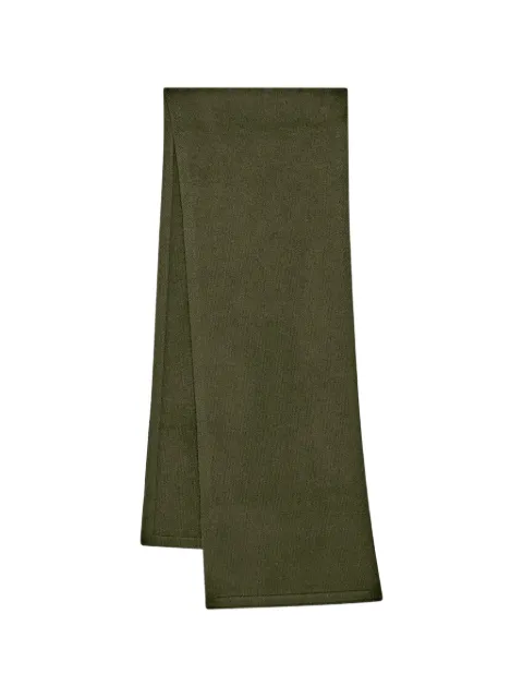 Another Tomorrow cashmere shawl scarf Green A425KT165WS