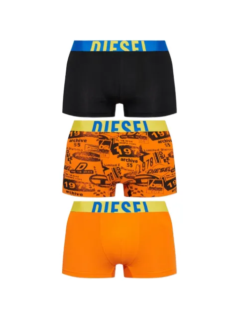 Diesel Damien-D-Pop boxers (set of three) Orange A175800PFBR