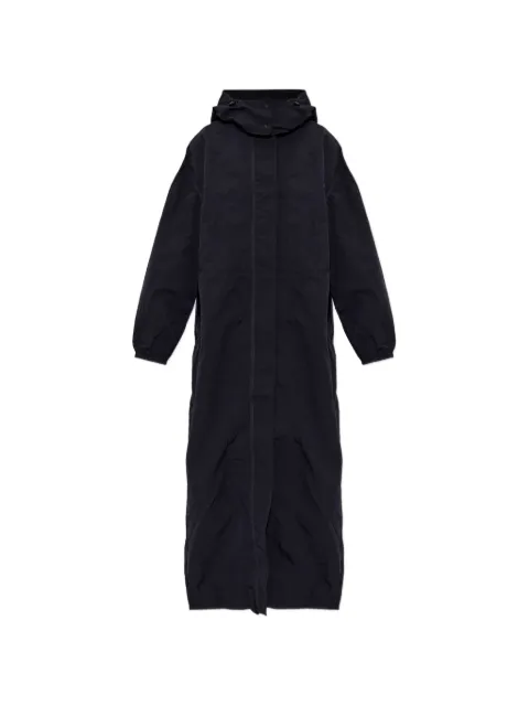 Diesel G-Aster-T1 hooded crinkled coat Black 1A232850NJCC