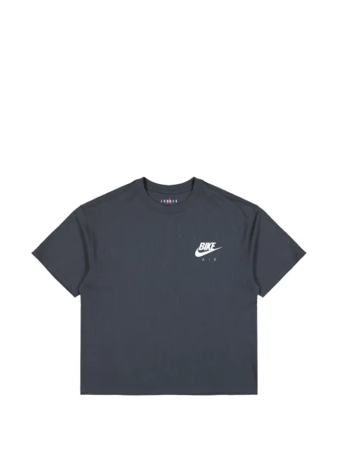 Jordan x Nigel Sylvester logo-print cotton T-shirt Grey IQ8148