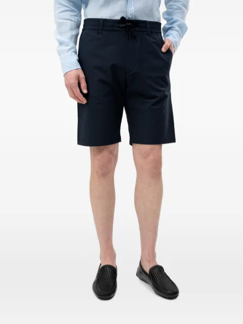 BOSS seersucker drawstring shorts Blue 50562365