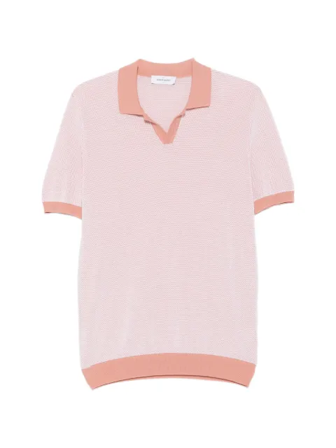 Gran Sasso fine-knit short-sleeve T-shirt Pink 5715526901