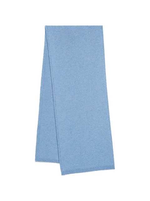 Another Tomorrow cashmere scarf Blue A422KT066WS