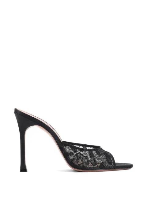 Amina Muaddi Alexa Lace 95 pumps Black 17S366113ALE