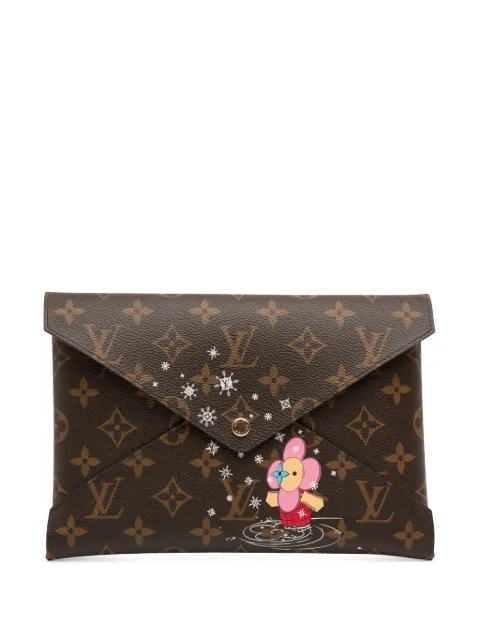Louis Vuitton Pre-Owned 2021-2026 Monogram Christmas Animation Vivienne Kirigami Pochette Set clutch bag Brown EFF7JGXZWTU3PWSG