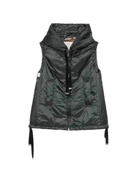 Max Mara Greengo hooded gilet Green 2629296014600