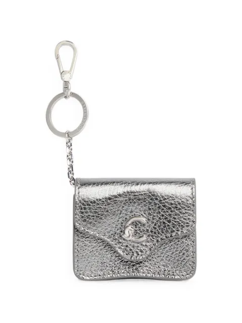 Coccinelle C-Me logo-plaque AirPods case Silver E2SSL410301