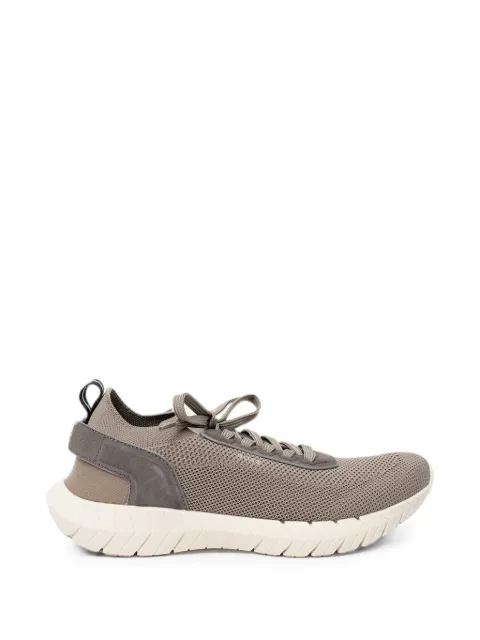 BOSS mesh-knit panelled sneakers Grey 50563857