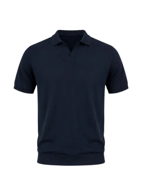 DIKTAT short-sleeve cotton T-shirt Blue DK17008BLUNOTTE