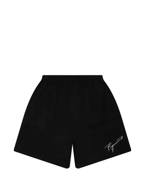 Represent logo-embroidered drawstring shorts Black MLM10120101