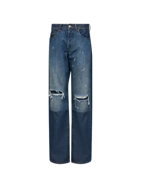 MM6 Maison Margiela barrel-leg jeans Blue S52LA0277M30055