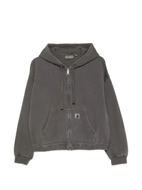 Carhartt WIP logo-patch hoodie Grey I036812