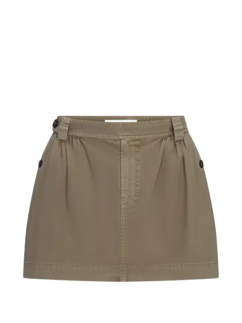 FRAME pleated twill skirt Neutrals WE26WSK003