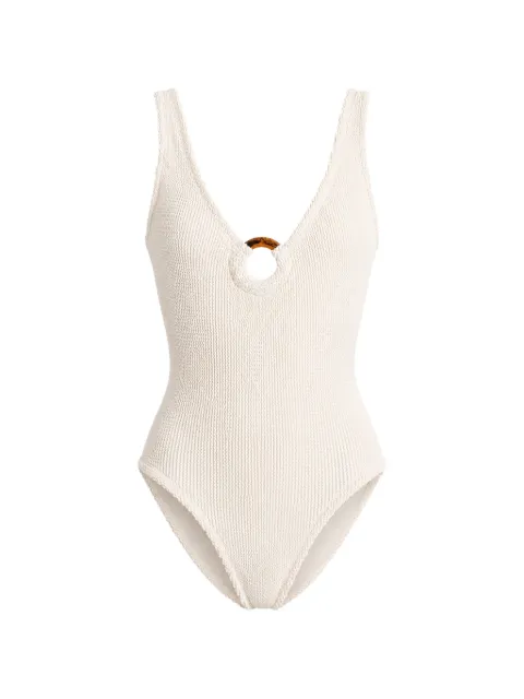 Hunza G Celine swimsuit Neutrals SCELINESH