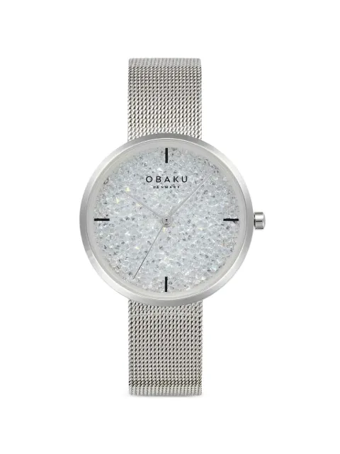 OBAKU Glimmer 32mm watch White V289LHCWMC