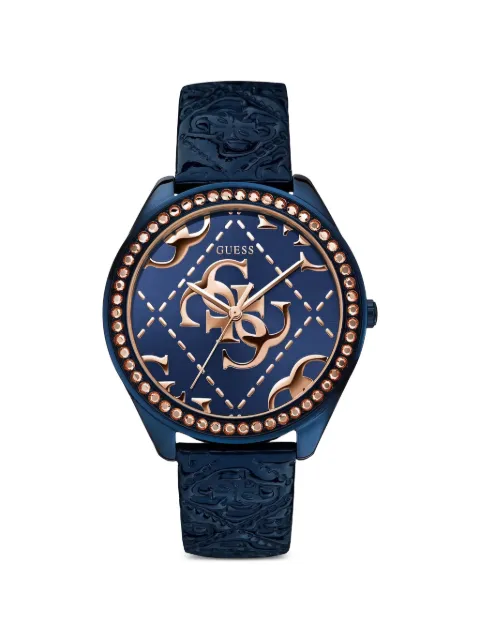 GUESS USA Iconic 44mm watch Blue W0473L1