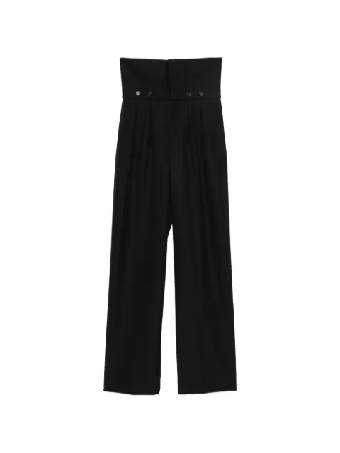 Carven side-pockets trousers Black 6261K21288