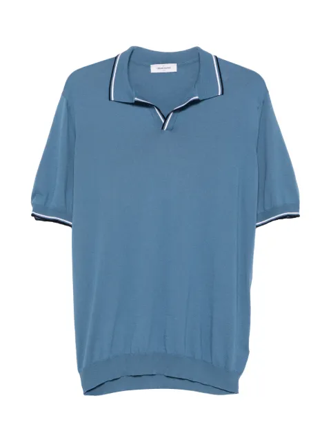 Gran Sasso contrast-trim short-sleeve T-shirt Blue 5713220688