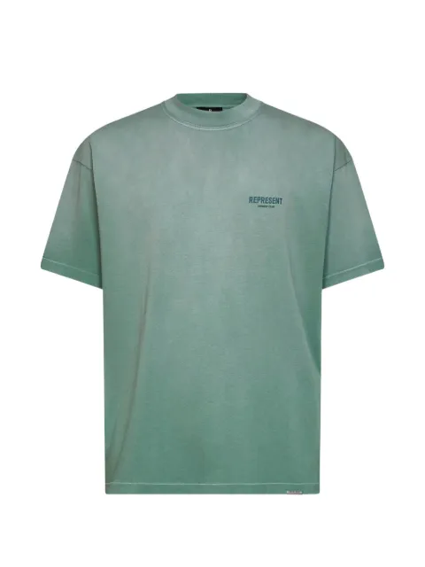 Represent Owners' Club logo-print T-shirt Green OCM41114
