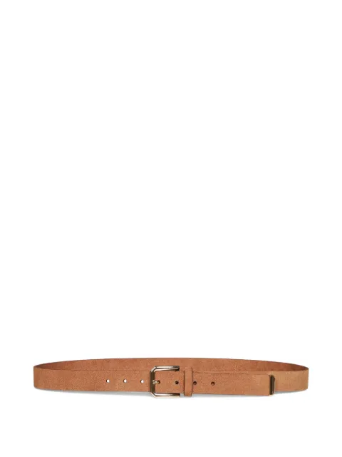 Brunello Cucinelli leather buckle-fastening belt Neutrals MAUGP317C7962