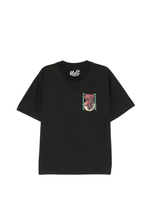 Melt graphic-printed T-shirt Black MS5369