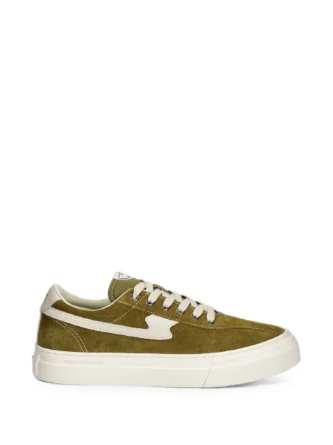 Stepney Workers Club S-Strike suede panelled sneakers Green YA25655
