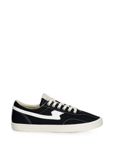 Stepney Workers Club S-Strike lace-up logo-patch sneakers Black YR02012