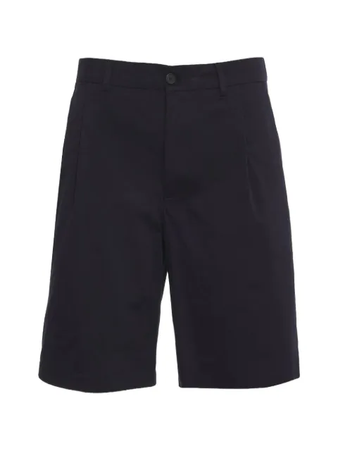 AMARANTO pleated shorts Blue B6AB0029