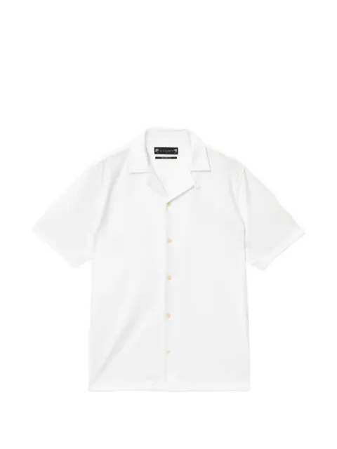 AllSaints Hudson short-sleeve shirt White M081SA