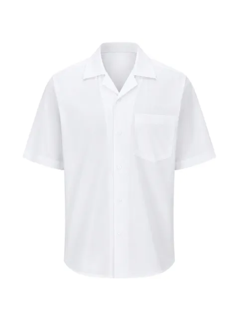 Paolo Pecora short-sleeve camp-collar shirt White G09101871101