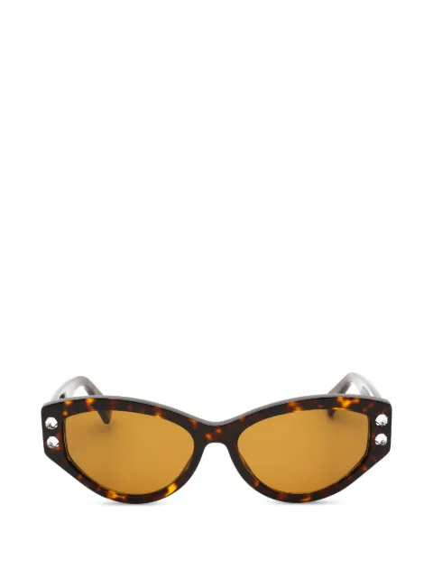 Moschino embellished cat-eye sunglasses Brown MOS109S00