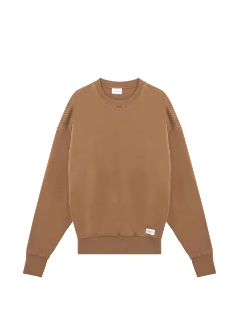 Saint Laurent logo-patch sweatshirt Brown 807761Y36SV