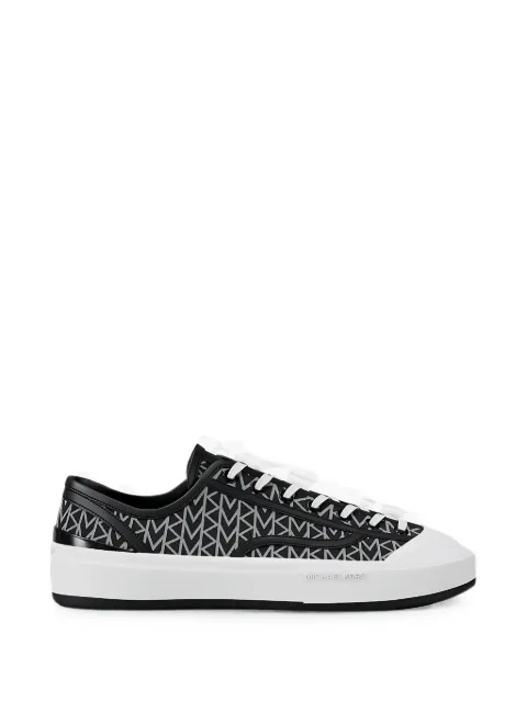 Michael Kors Jude monogram-print sneakers Black 42T5JDFS1D