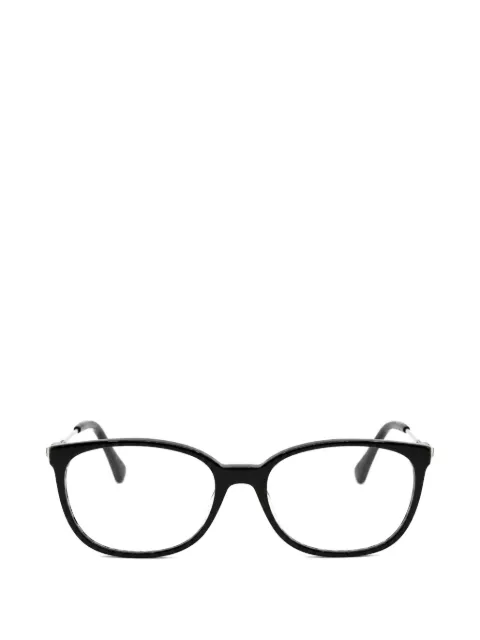 Jimmy Choo rectangle-frame glasses Black JC30207T300