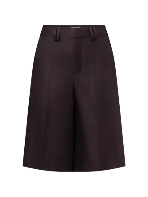 Drykorn Govern pressed-crease shorts Brown 12611580866