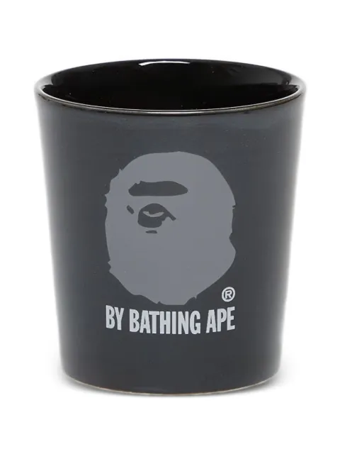 A BATHING APE® Ape Head double-wall cup Black 001KAL801004MBLK