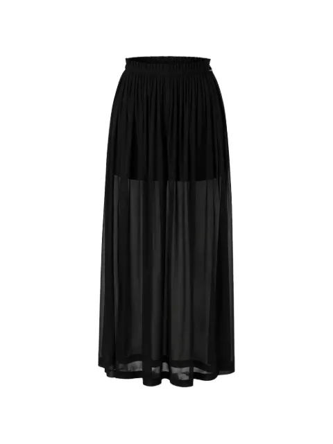 Eleh sheer palazzo pants Black SS260338