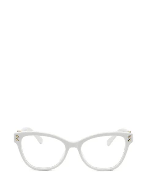 Stella McCartney Eyewear Falabella cat-eye glasses White SC50005I025