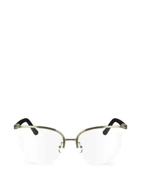 Ferragamo Eyewear semi-rimless glasses Gold SF2227710